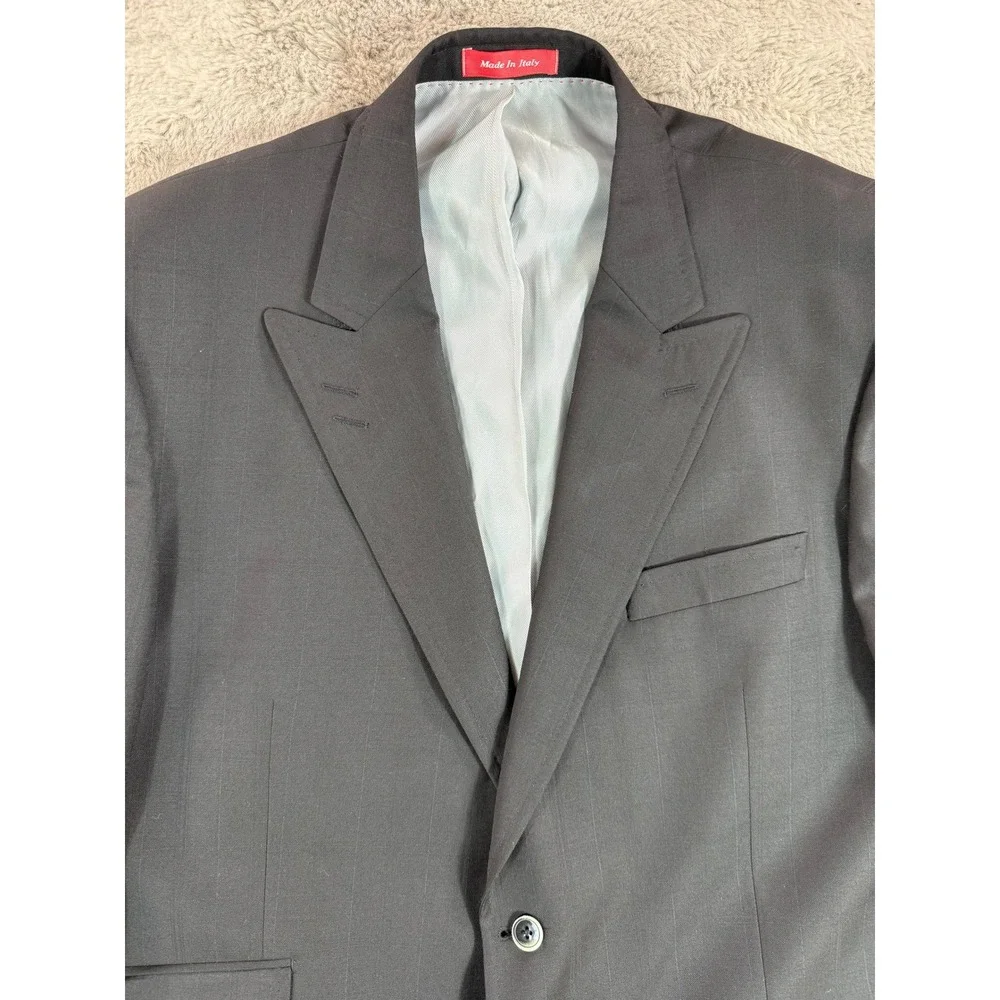 Sergio‎ Valentino Men's 48L Amaretto Wool Blazer Italy Business Career Winter